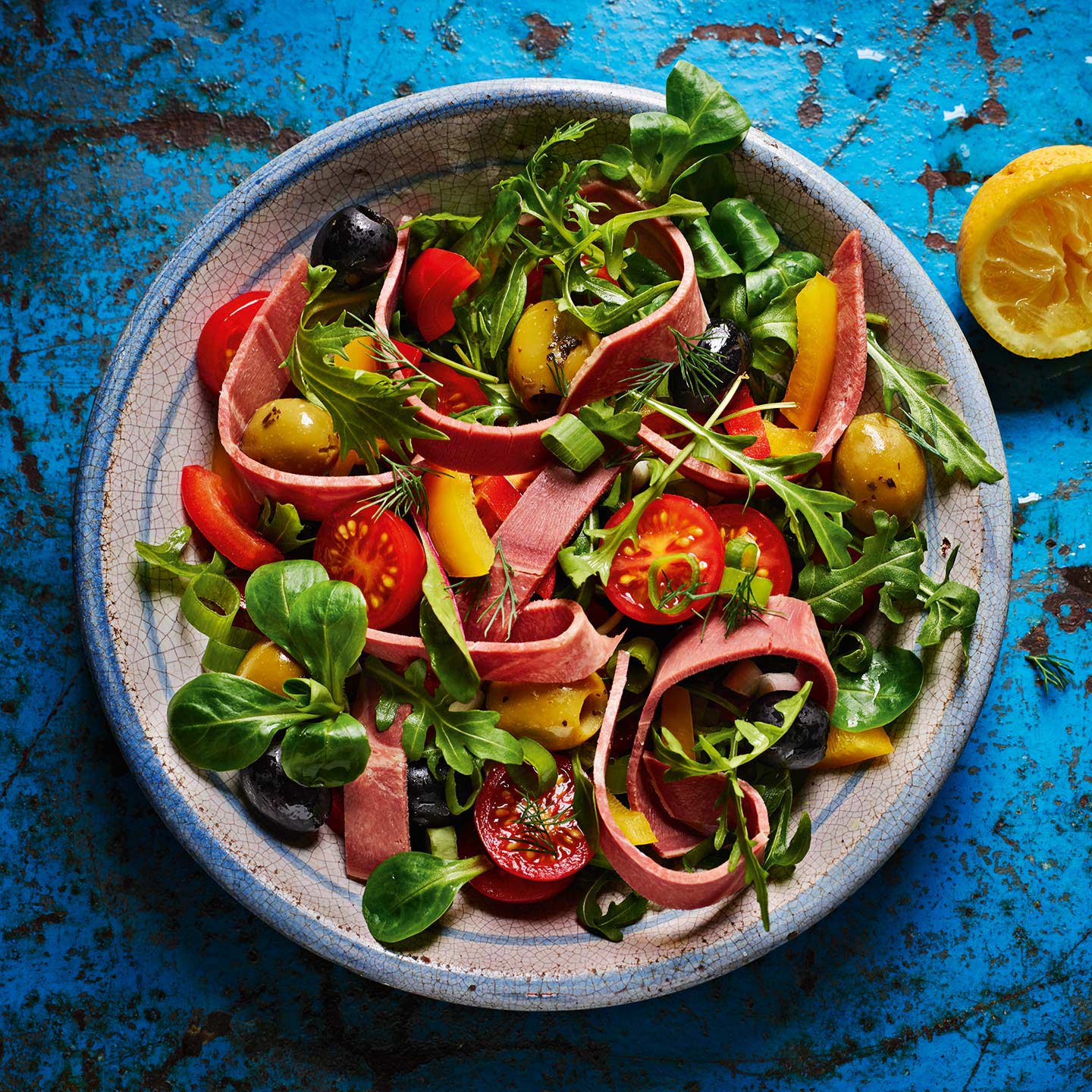 Pork Tongue Salad Recipe